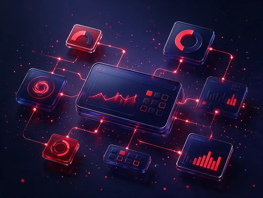 Custom software illustration