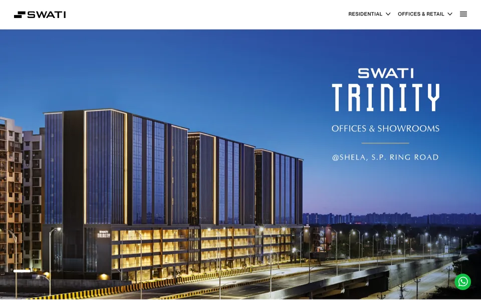 Swati Procon website homepage