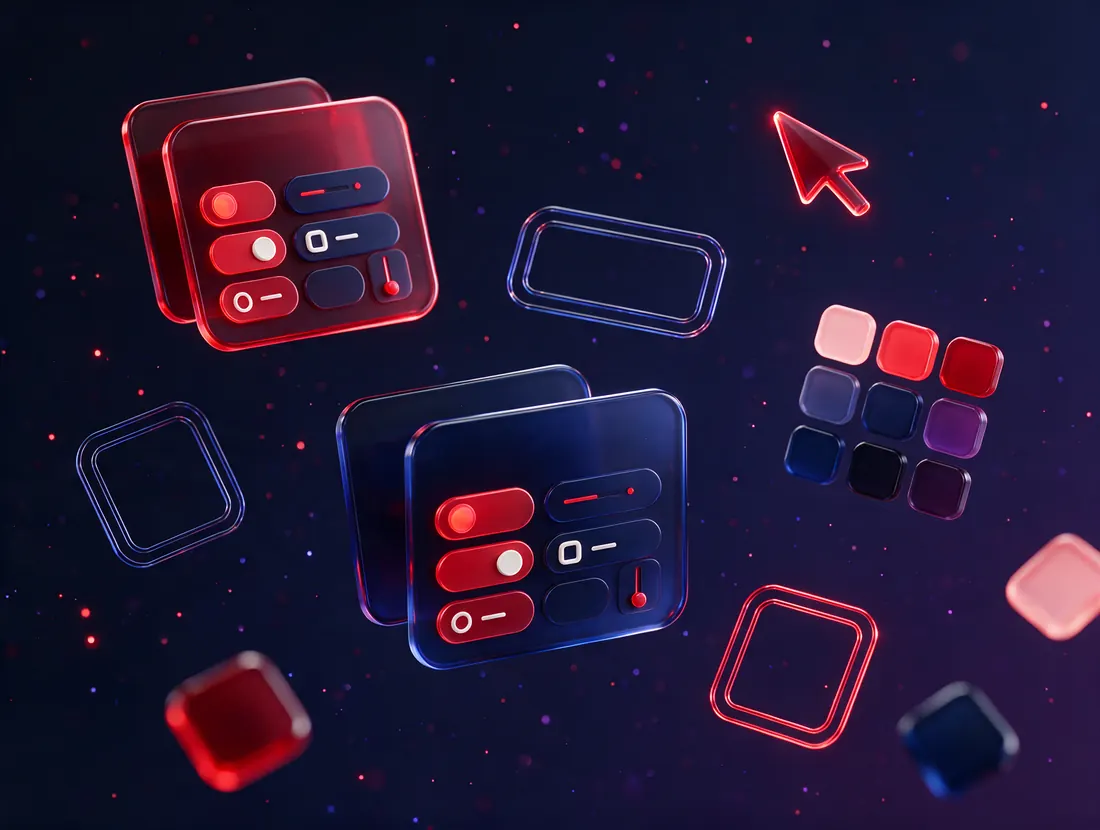 UI / UX design illustration